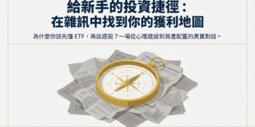 【投資分享】理財新手的第一張地圖：從0到1的投資學習路徑完整指南